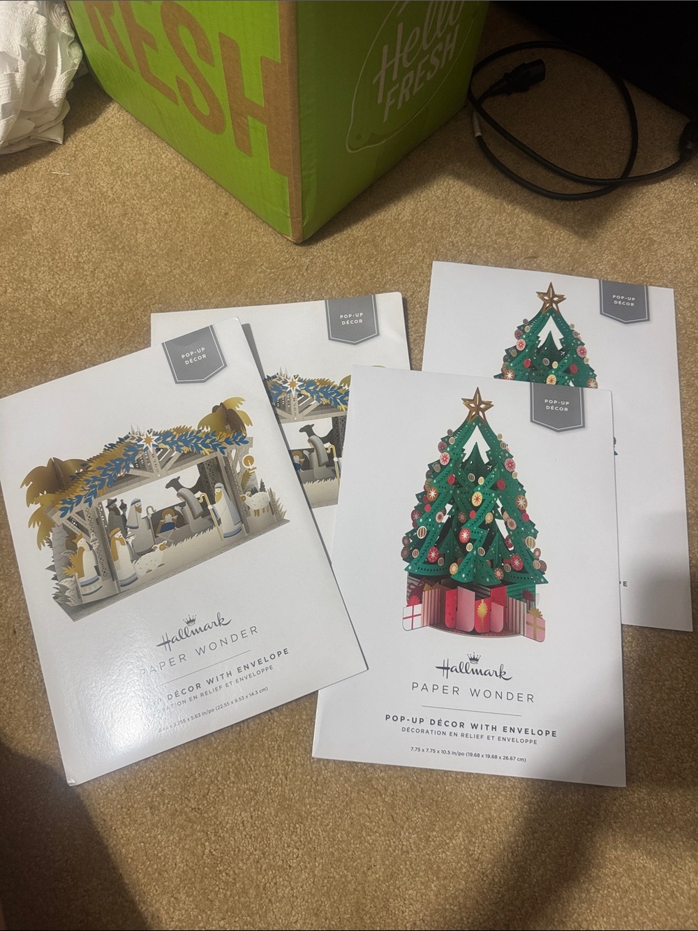 Hallmark Christmas cards